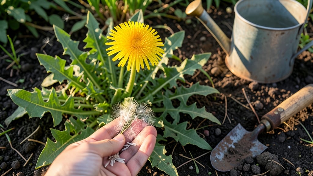 Dandelion Seed Grow a Garden: Zero-Waste Harvesting for Next Year’s Blooms