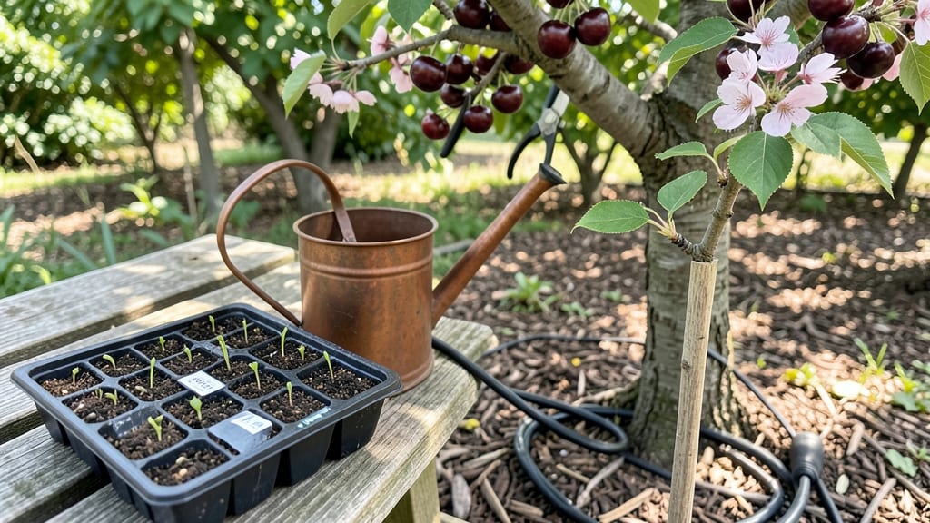 Cherry From Seed to Fruit: Twist-Test Viability Before Planting for Guaranteed Blooms