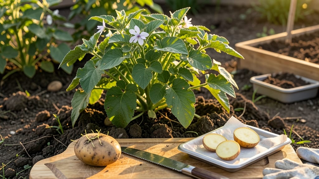 How to Cut Seed Potatoes for Planting: Knife-Free Method for Perfect Sprouts