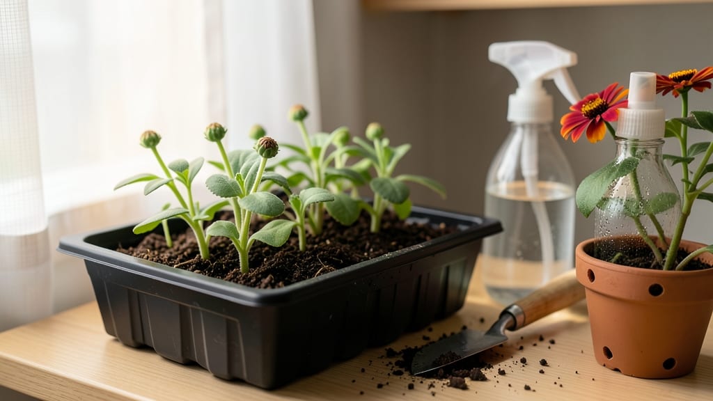 Growing Zinnias From Seed Indoors: Fast Sprouts With Heat Mat Trick