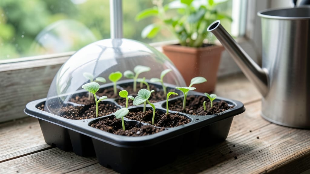 Cucumber Seed Sprouts: Twist-Free Viability Test in Seconds Before Storing