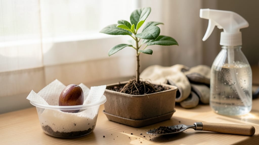 How to Plant a Plum Seed From a Plum: Step-by-Step Germination Guide for Fruit Trees