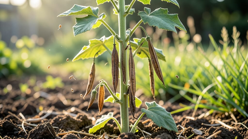 Hollyhocks Seed Pods: Drying and Storage Guide for Next Year’s Blooms