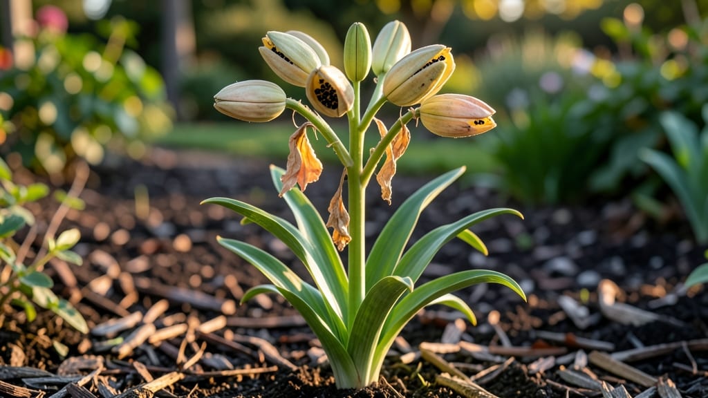 Asiatic Lily Seed Pods: Twist-Open Technique for Viable Seeds
