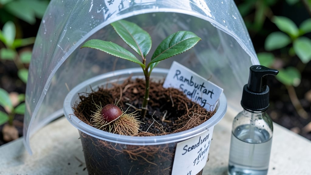 Rambutan Seed Germination: Twist-Free Viability Test for Zero-Waste Success