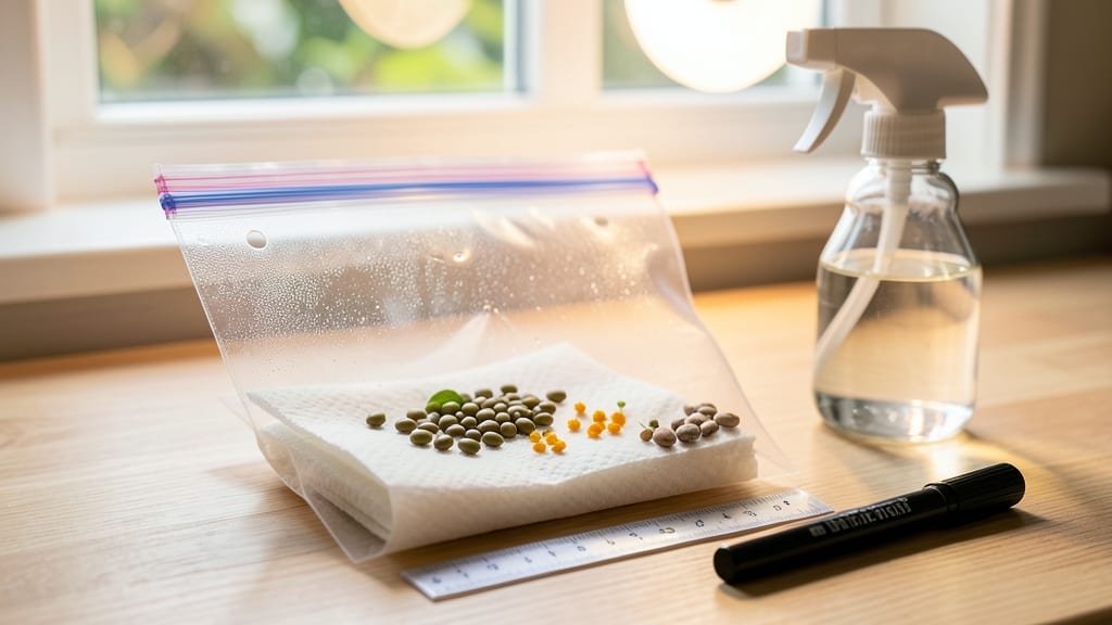 ZipLoc Bag Seed Germination: Zero-Waste Sprouting in 7 Days